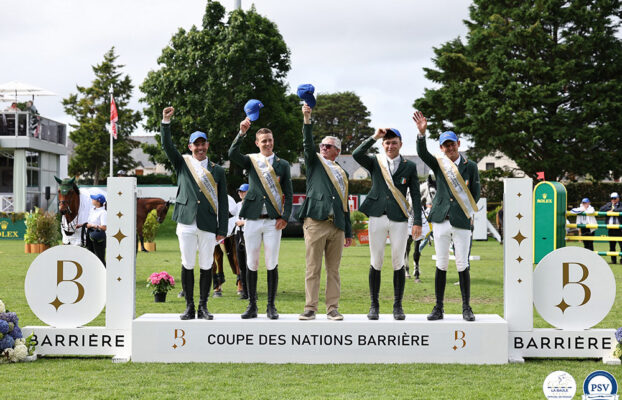 Irish eyes are smiling in La Baule