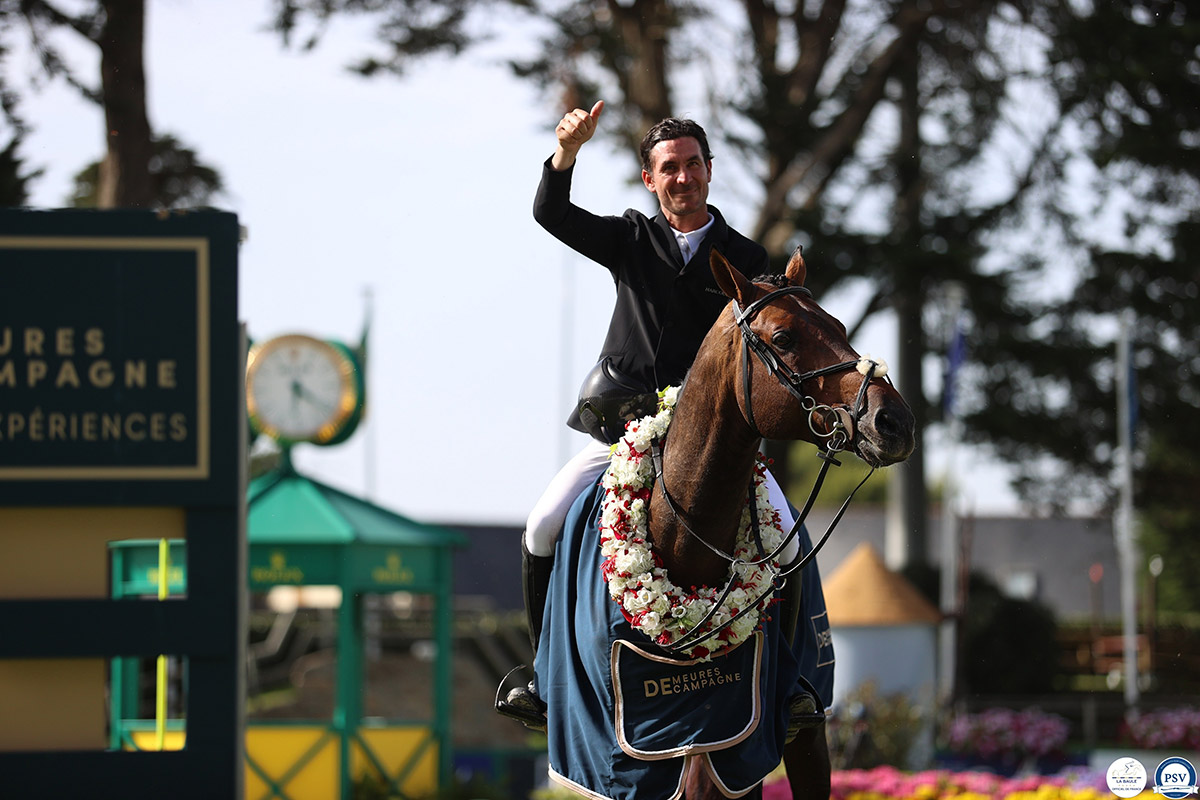 Steve Guerdat régale le public de La Baule